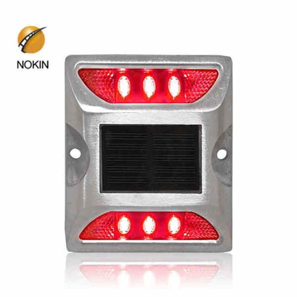 Red Solar Road Stud For Highway Factory--NOKIN Solar Road Studs